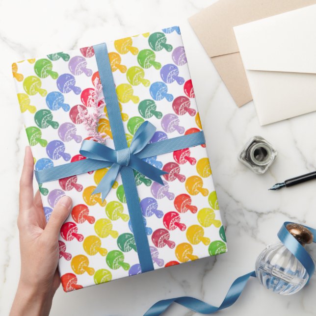 Presente Roll de papel de enrolamento do arco-íris (Presentear)