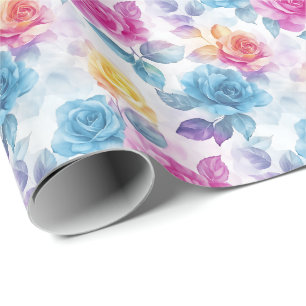 Presente Roll de Papel de Moldagem por Rosa de Sonda de Aqu