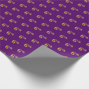 Presente Roxo, papel de envolvimento do evento do ouro do