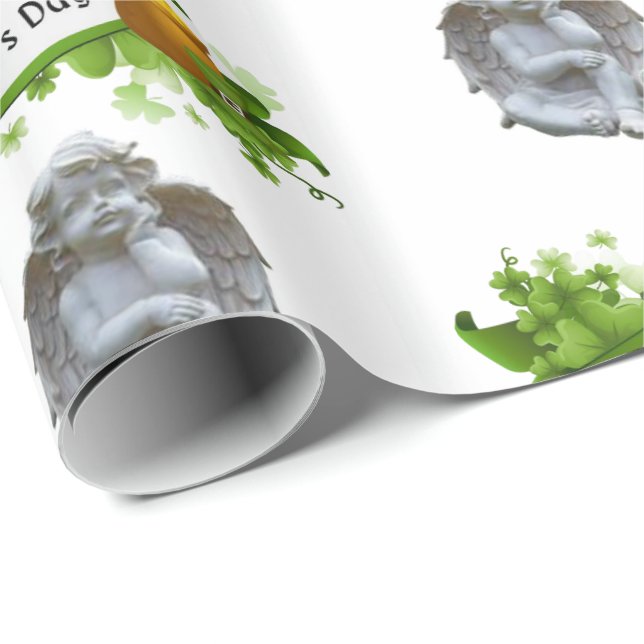 Presente Rua, Anjo de Papel de Envolvimento no Dia de Patri (Ponta do rolo)