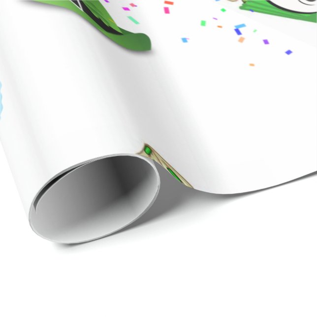 Presente Rua, Cupcake de papel "Arremate" no dia de Patrick (Ponta do rolo)