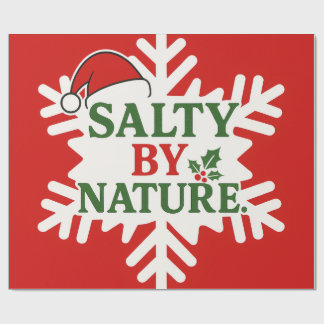 Presente SaltyByNature - Papel de Moldagem de Natal