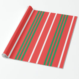 Presente SAM MATCHES: Papel de enrolamento de Natal