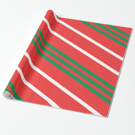 Presente SAM MATCHES: Papel de enrolamento de Natal