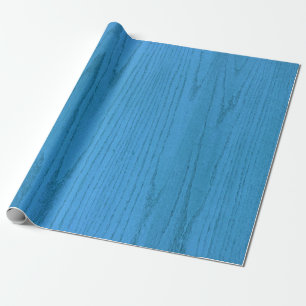 Presente SAM MATCHES: Papel de enrolar azul de madeira