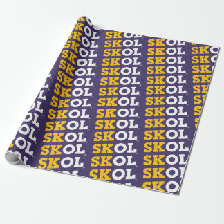Presente Script de bloco "SKOL" - Papel de enrolamento