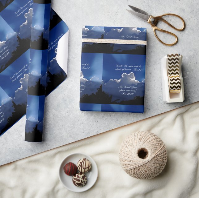 Presente Segundo papel de enrolamento de scripts a ser lanç (Artesanato)