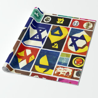 Presente Símbolos Religiosos Judaicos Dão Papel de Fragment