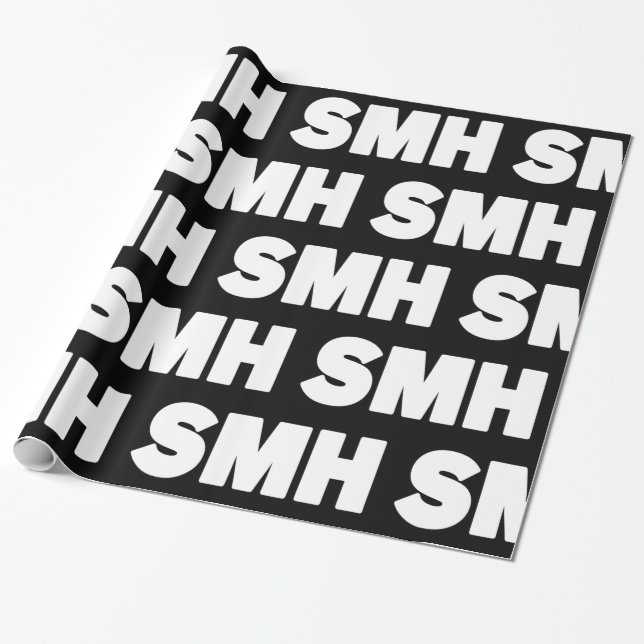 Presente SMH | Papel de enrolamento de gírias de texto (Desenrolado)