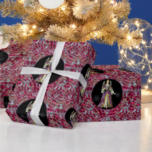 Presente Snow Angel Marchelle Papel de Molho de Natal