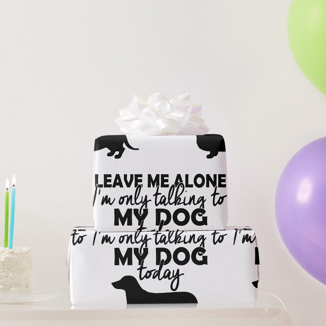 Presente Só Falando Com O Meu Papel De Molhar Cachorro (Criador carregado)