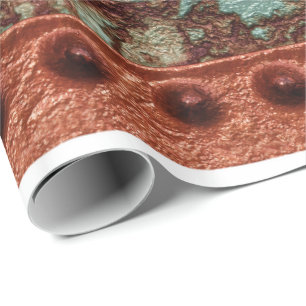 Presente Steampunk 1 papel de envolvimento