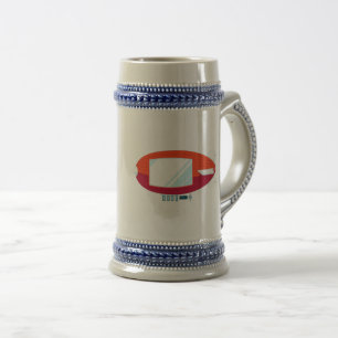 Presente Stein Amante de Foguete de Desenho Animad