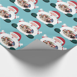 Presente SUA FOTO no papai noel molda o papel de