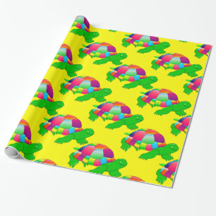 Presente Tartaruga De Vidro CKC-Lil, Papel De Enrolamento D
