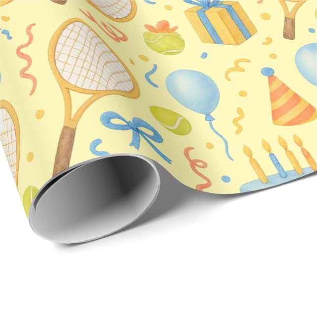 Presente Tênis para Festa de aniversário do papel do jogado (Ponta do rolo)