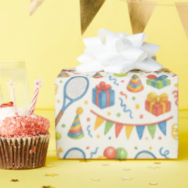 Presente Tênis para Festa de aniversário do papel do jogado