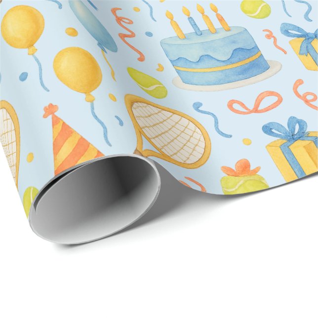 Presente Tênis para Festa de aniversário do papel do jogado (Ponta do rolo)