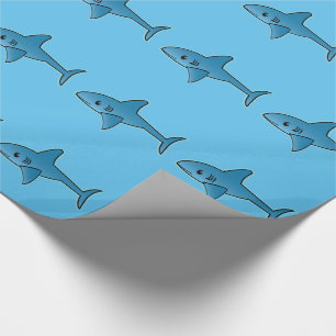 Presente Teste padrão do tubarão - papel de envolvimento,