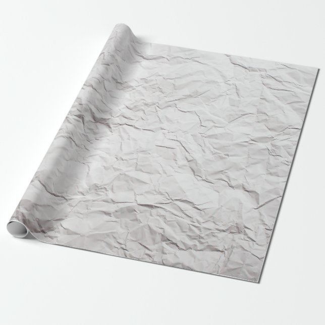 Presente Textura de papel enrugada (Desenrolado)