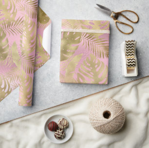 PRESENTE TRAVAGEM TROPICAL DE PINCO LUXO TRAVAGEM DE PAPEL