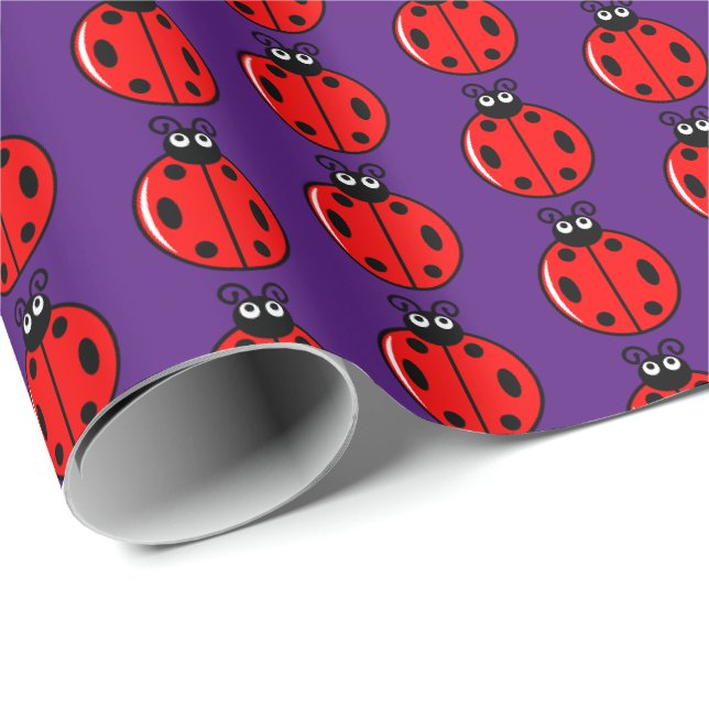 Presente Três Pequenos Damybugs - Papel De Molho De Matte (Ponta do rolo)