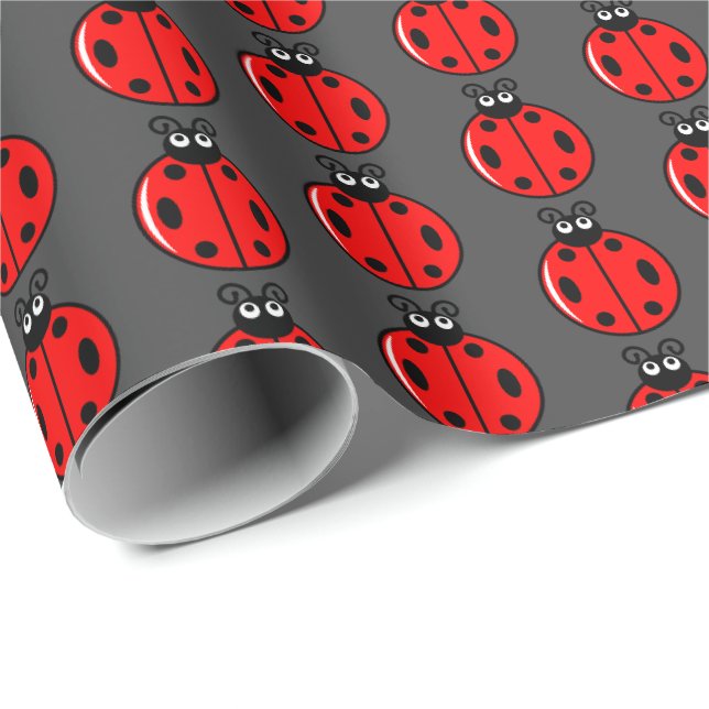 Presente Três Pequenos Damybugs - Papel De Molho De Matte (Ponta do rolo)