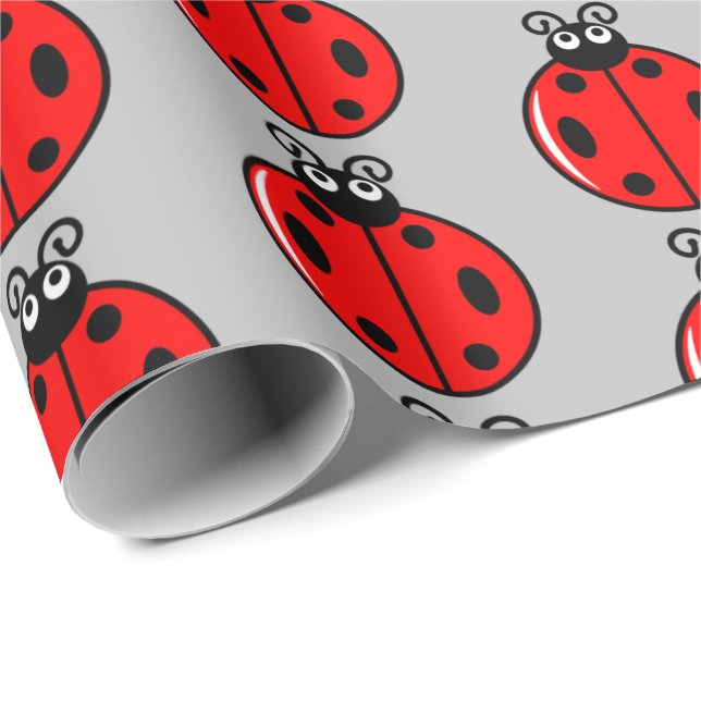 Presente Três Pequenos Damybugs - Papel De Molho De Matte (Ponta do rolo)