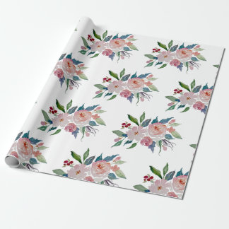 Presente Verão nº 1 - Papel de embalagem de matéria floral
