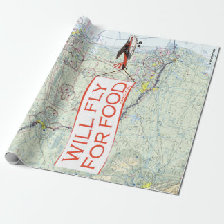 Presente Voará para papel de ondulação de Comida