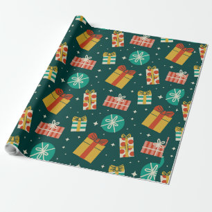 Presente Watercolor Oferta de Natal Apresenta Papel de Mold