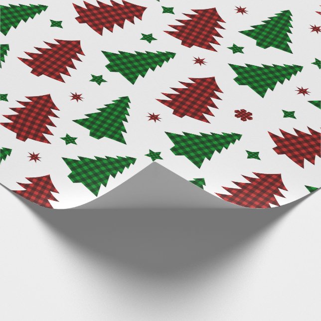 Presente Xadrez de estacas de papel de enrolamento de Natal (Ponta)
