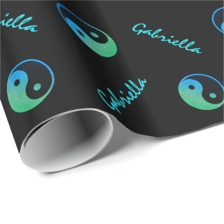 Presente Yin Yang - Papel personalizado de empacotamento