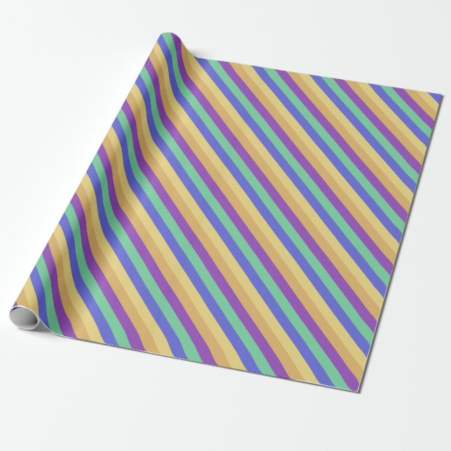 Presente ZazzleWrapMagic: Papel de enrolamento da paleta de (Desenrolado)