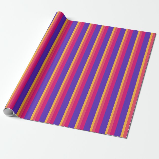 Presente ZazzleWrapMagic: Papel de enrolamento da paleta de (Desenrolado)