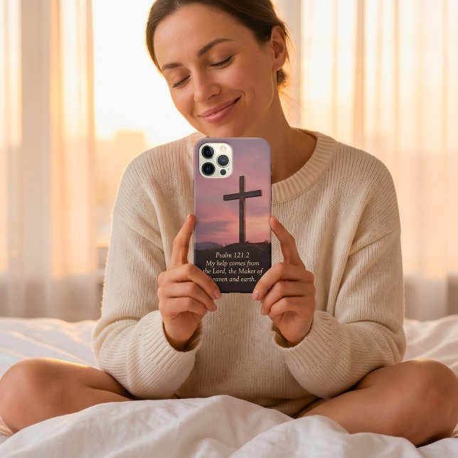 Presentes Cristãos com Citação de Versículo Bíblic (Custom Bible Verse Quote Christian Gifts for Women Case-Mate iPhone Case)