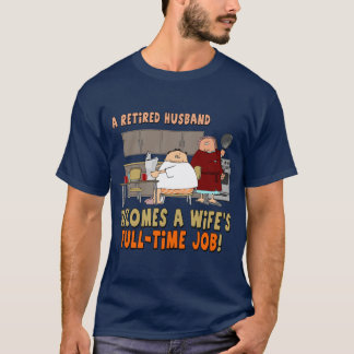 Presentes da aposentadoria e t-shirt da