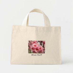 Presentes da Mamãe! Bolsa de mão Pink Tree Blossom