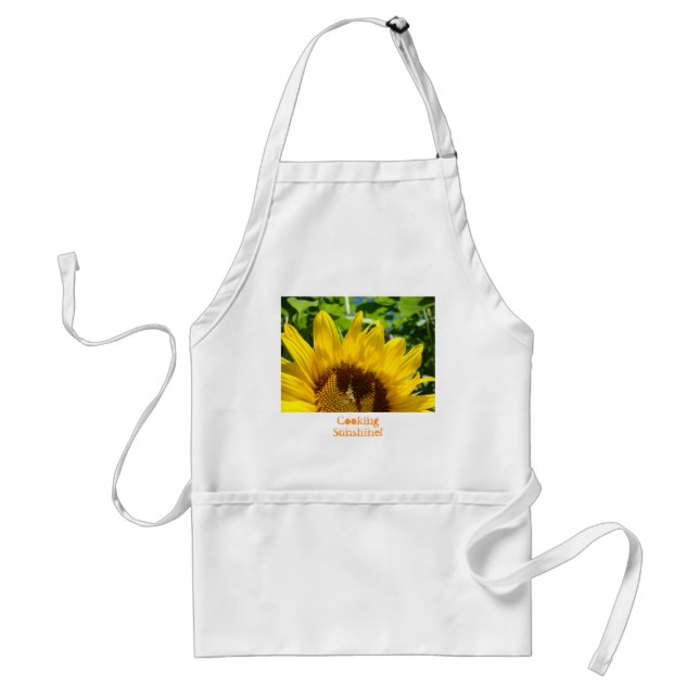 Presentes de avental Cooking Sunshine! Girassol Fl (Frente)