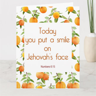 Presentes de Batismo JW - Cartão de Saudação Ruth 