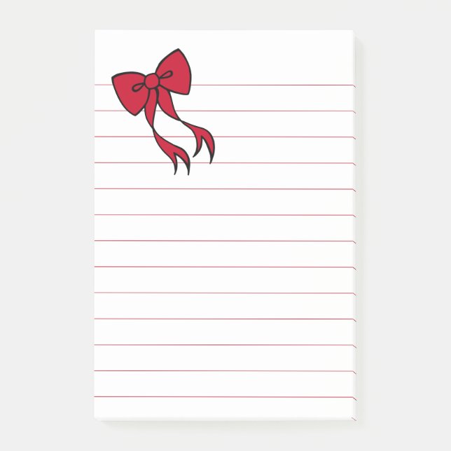 Presentes de Bloco de Notas Post-it de Grande Arco (Frente)