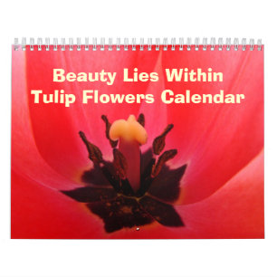 Presentes de Calendário Flores de Tulipa A Beleza