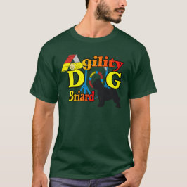 Presentes de Camisas de Agilidade Briard