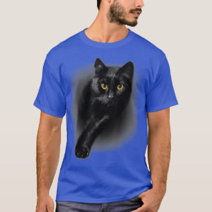 Presentes de Camiseta de Gatos Amarelos de Gatos P