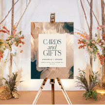 Presentes de cartões de casamento azuis do marinho