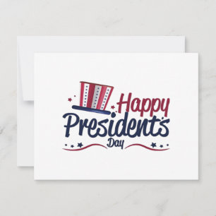 Presentes de Design Feliz Dia do Presidente Patrió