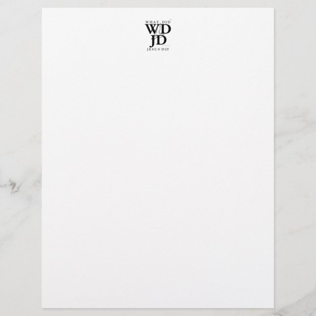 Presentes de Fé - Cabeça Letterhead (Frente)
