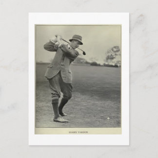 Presentes de Golfe- Cartões postais Harry Vardon