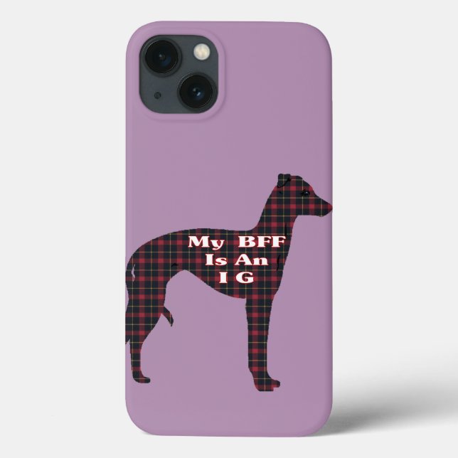 Presentes de Greyhound Italianos BFF (Verso)