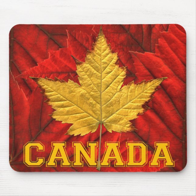 Presentes de Mousepad da folha de bordo de Canadá (Frente)